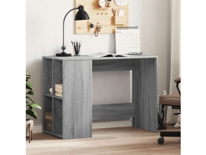 vidaXL Psací stůl šedý sonoma 102 x 50 x 75 cm kompozitní dřevo