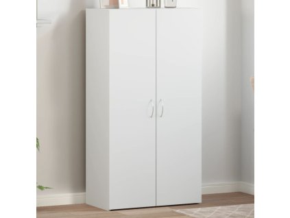 vidaXL Kartotéka bílá 60 x 32 x 115 cm kompozitní dřevo