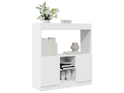 vidaXL Skříň highboard bílá 92 x 33 x 100 cm kompozitní dřevo