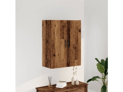vidaXL Nástěnná skříňka old wood 69,5 x 34 x 90 cm kompozitní dřevo