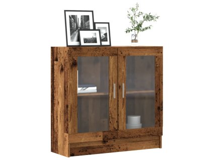 vidaXL Knihovna old wood 82,5 x 30,5 x 80 cm kompozitní dřevo