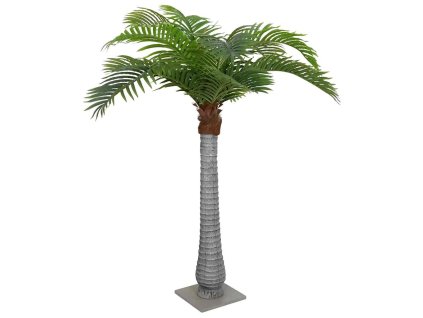 vidaXL Umělá palma 15 listů 200 cm zelená