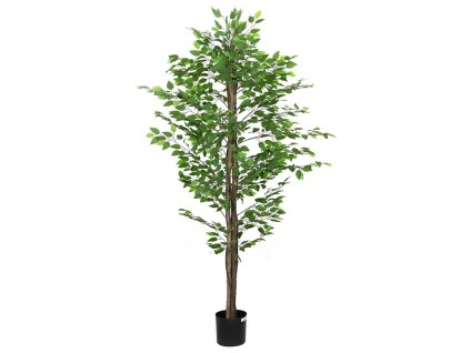 vidaXL Umělý fíkus 1260 listů 200 cm zelený