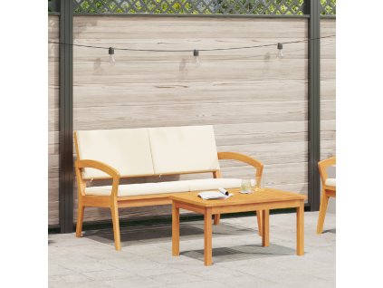 vidaXL Bistro souprava 2 pcs Přírodní olej Masivní akátové dřevo