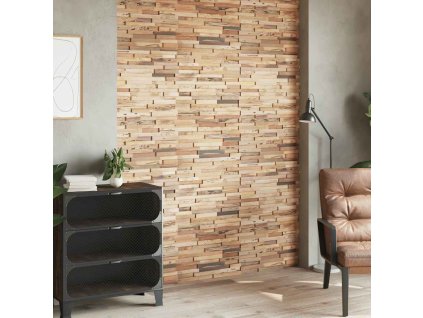 vidaXL Nástěnné obkladové panely 10 ks 1,03 m² recyklovaný teak