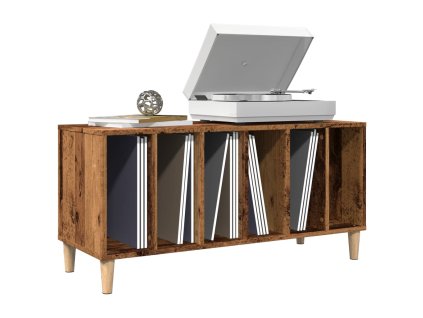 vidaXL Skříňka na LP desky old wood 100 x 38 x 48 cm kompozitní dřevo