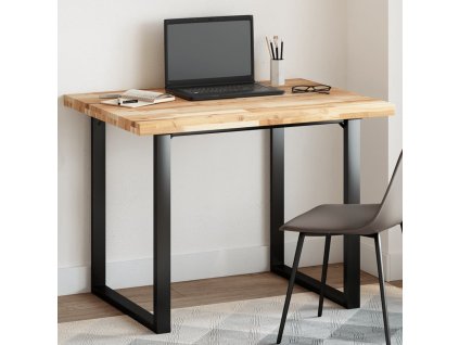 vidaXL Stolní deska obdélníková 100 x 80 x 4 cm masivní akáciové dřevo