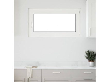 vidaXL Sklepní okno RISOR 110x50 cm sklopné&otočné DIN pravé bílé