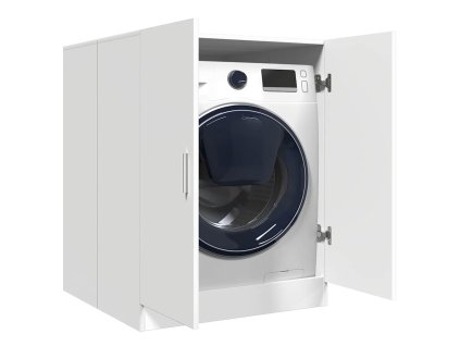 vidaXL Skříňka nad pračku bílá 71 x 71,5 x 91,5 cm
