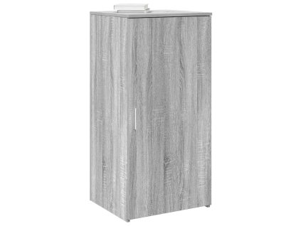 vidaXL Úzká úložná šedý sonoma 50x45x103,5 cm kompozitní dřevo