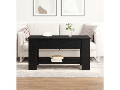 vidaXL Konferenční stolek Černý dub 101 x 49 x 52 cm Kompozitní dřevo