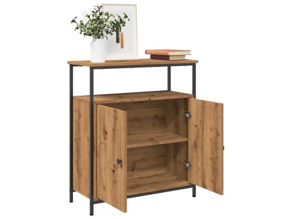 vidaXL Příborník dub artisan 70 x 30 x 80 cm kompozitní dřevo