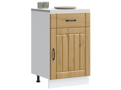 vidaXL Kuchyňská spodní skříňka "Lucca" Artisan Oak kompozitní dřevo