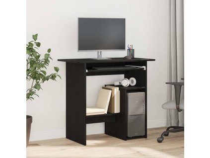 vidaXL Psací stůl Černý dub 80x45x74 cm Dřevěné konstrukce
