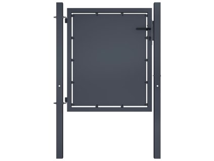 vidaXL Zahradní branka ocel 100 x 100 cm antracitová