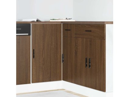 vidaXL Spodní skříňka pod umyvadlo "Lyon" hnědý dub, imitace dřeva