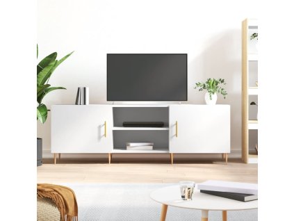 vidaXL TV skříňka bílá 150 x 30 x 50 cm kompozitní dřevo