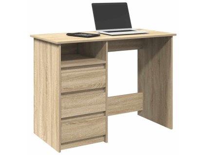 vidaXL Psací stůl dub sonoma 102 x 50 x 75 cm kompozitní dřevo