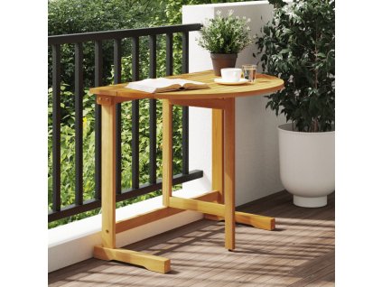 vidaXL Skládací balkonový stůl 90 x 60 x 72 cm masivní akáciové dřevo