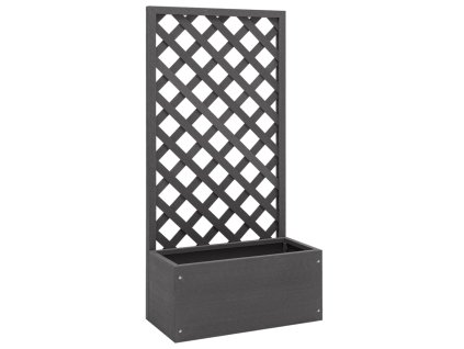 vidaXL Truhlík s treláží 65 x 30 x 135 cm WPC