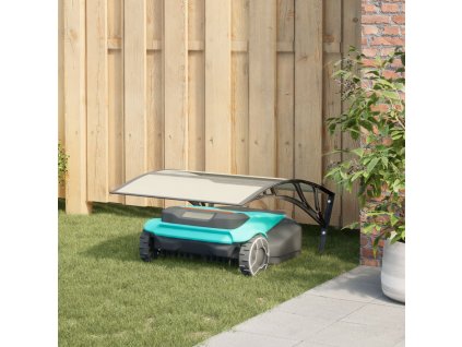 vidaXL Garáž pro robotickou sekačku černá 80 x 101 x 46 cm
