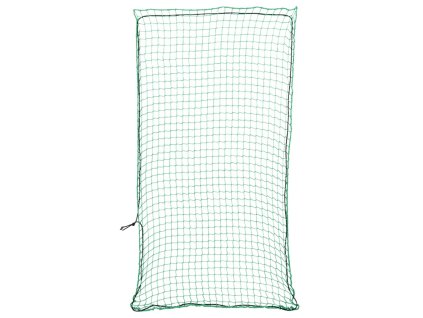vidaXL Síť na přívěsný vozík s elastickým lanem zelená 8 x 3,5 m PP