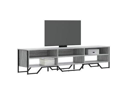 vidaXL TV skříňka šedá sonoma 180 x 34 x 41 cm kompozitní dřevo