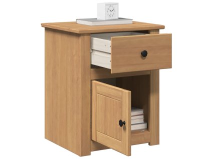 vidaXL Noční stolek Panama 46 x 40 x 57 cm masivní borové dřevo