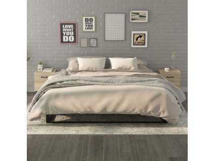 vidaXL Noční stolky 2 ks dub sonoma 40 x 35 x 47,5 cm