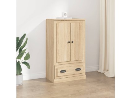 vidaXL Skříň highboard dub sonoma 60 x 35,5 x 103,5 kompozitní dřevo