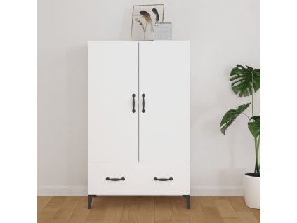 vidaXL Komoda bílá 70 x 31 x 115 cm kompozitní dřevo