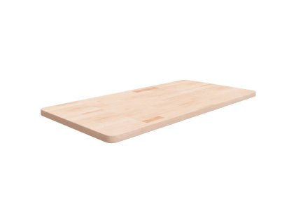 vidaXL Koupelnová deska 100 x 50 x 2,5 cm neošetřené masivní dřevo