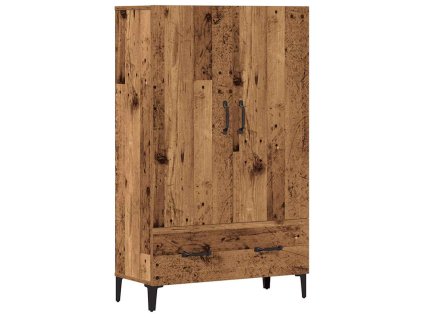 vidaXL Highboard old wood 70 x 31 x 115 cm kompozitní dřevo