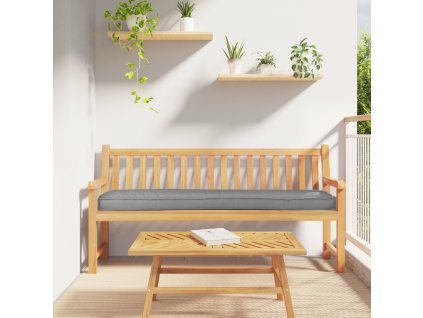 vidaXL Sada polštářů na paletu 2 pcs Šedá 180 x 40 x 8 cm