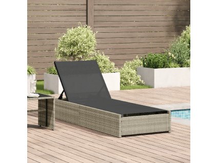 vidaXL Slunečník Béžová 200,5 x 70 x 75 cm polyratan