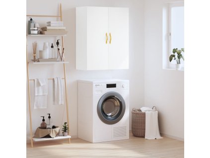 vidaXL Nástěnná skříňka bílá 69,5 x 34 x 90 cm