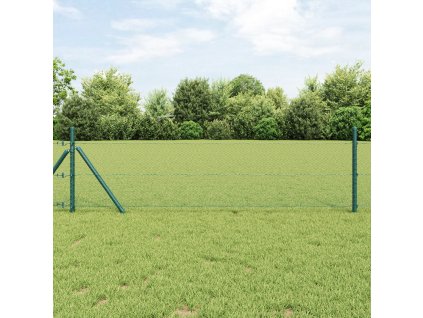 vidaXL Hexagonální oplocení Zelená 1 x 100 m PVC