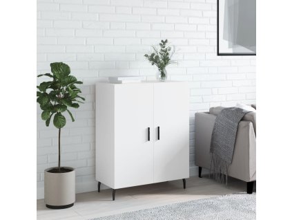 vidaXL Příborník bílý 69,5 x 34 x 90 cm kompozitní dřevo