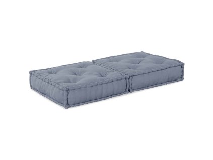 vidaXL Modulární pohovka Šedá 70 x 70 x 36 cm textil