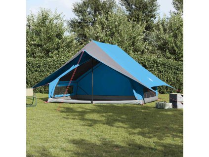 vidaXL Stany se střechou Modrá 315 x 330 x 200 cm Polyester