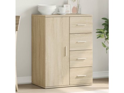 vidaXL Příborník dub sonoma 59 x 39 x 80 cm kompozitní dřevo