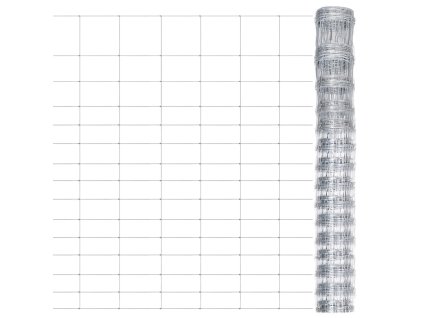 vidaXL Zahradní plot pozinkovaná ocel 50 x 1,6 m stříbrný