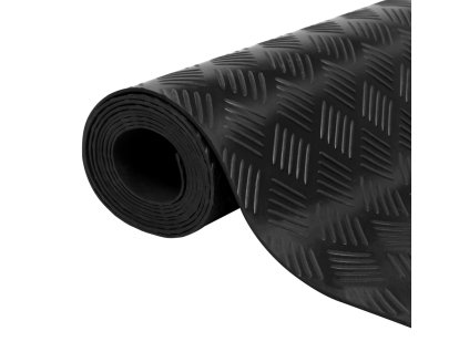 vidaXL Protiskluzová rohož gumová 1,5 x 4 m 3 mm diamantový dezén