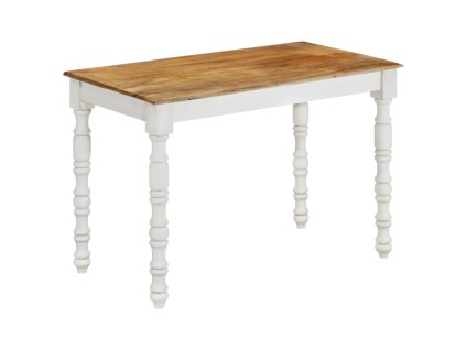 vidaXL Jídelní stůl 110 x 60 x 75 cm masivní mangovníkové dřevo