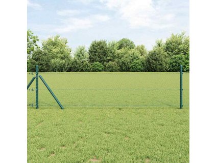 vidaXL Hexagonální oplocení Zelená 1.4 x 100 m Ocel