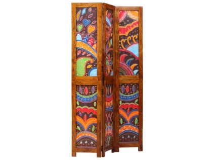 vidaXL Přepážka Medová hnědá 105 x 1,5 x 180 cm Masivní akátové dřevo