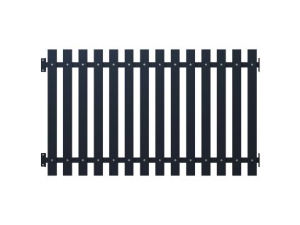 vidaXL Plotový panel antracitový 178 x 100 cm, práškově lakovaná ocel