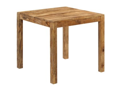 vidaXL Jídelní stůl 82 x 80 x 76 cm masivní mangovníkové dřevo