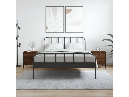 vidaXL Noční stolky 2 ks hnědý dub 40 x 42 x 50 cm kompozitní dřevo