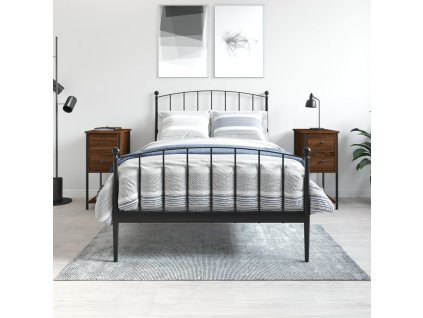 vidaXL Noční stolky 2 ks hnědý dub 32 x 42 x 70 cm kompozitní dřevo